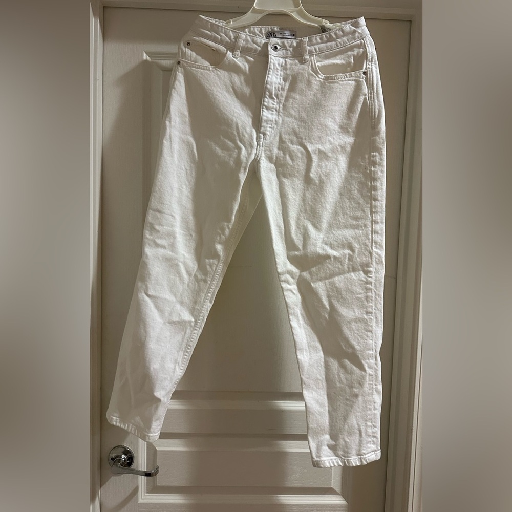 Zara white jeans